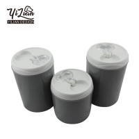 550ml dog food storage   food plastic pot pet food can plastic jars