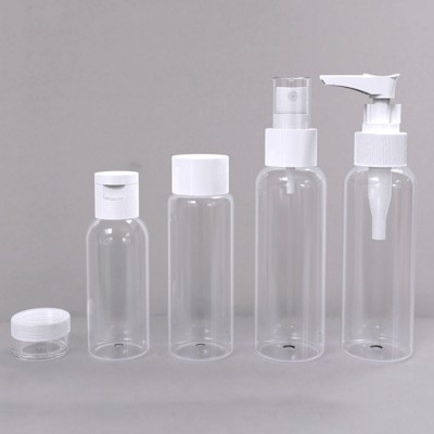 Travel Transparent Plastic Perfume Atomizer Small Mini Empty Refillable Toner Lotion Spray Bottle